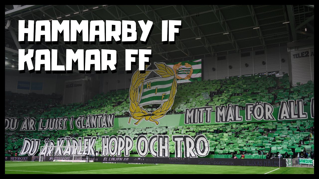Hammarby IF - Kalmar FF | Bajenmarschen | Stök på läktarna | Tifo | 2024