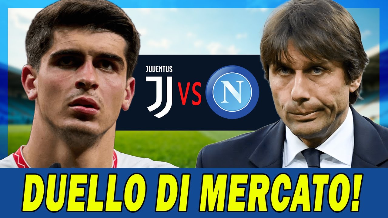 🚨 BOMBA DI MERCATO: NAPOLI E JUVENTUS SI SFIDANO PER JUANLU! CONTE IN EMERGENZA