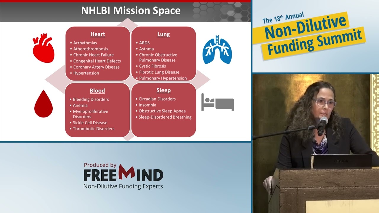 NHLBI at the 18th Non-Dilutive Funding Summit (2023) with Dr. Kathleen Rousche
