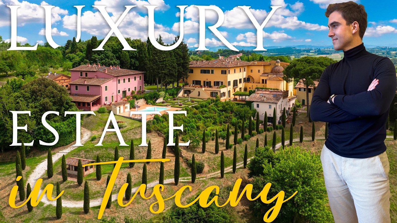 Luxury Period Mansion For Sale in Tuscany