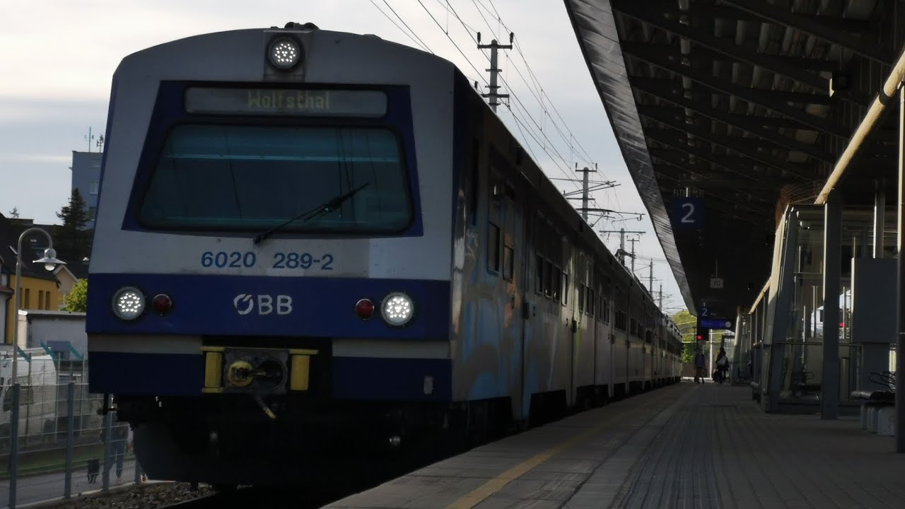 ÖBB 4020: Stationsansagen REX7 Wolfsthal - Wien Floridsdorf