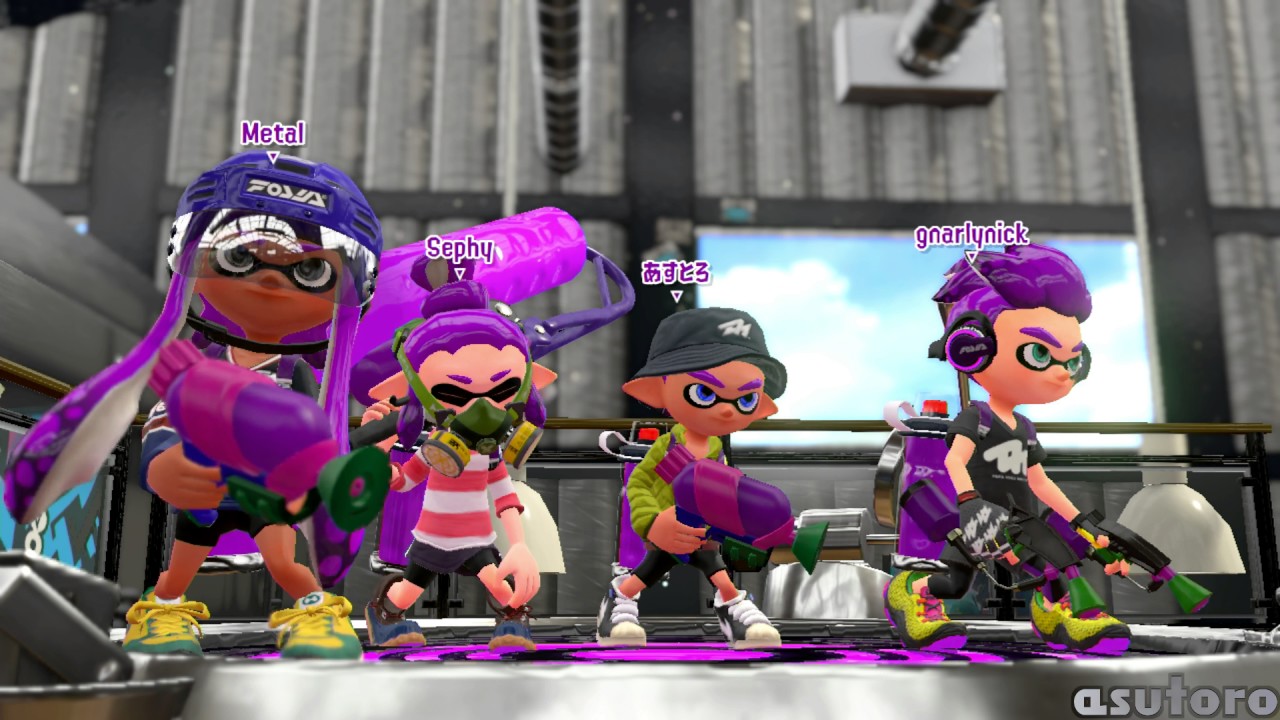 スプラトゥーン2 先行試射会 3/25 【4K(2160p) 60fps】
