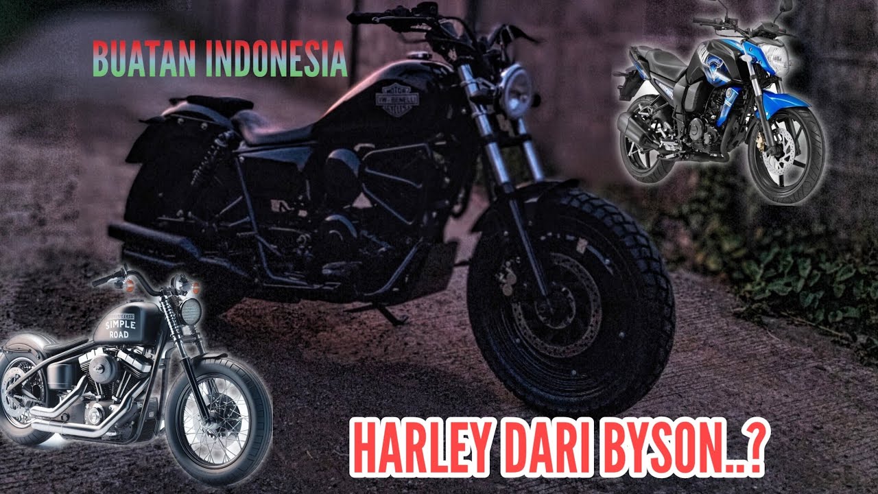 HARLEY DAVIDSON VERSI INDONESIA... ADA TAPI NYATA