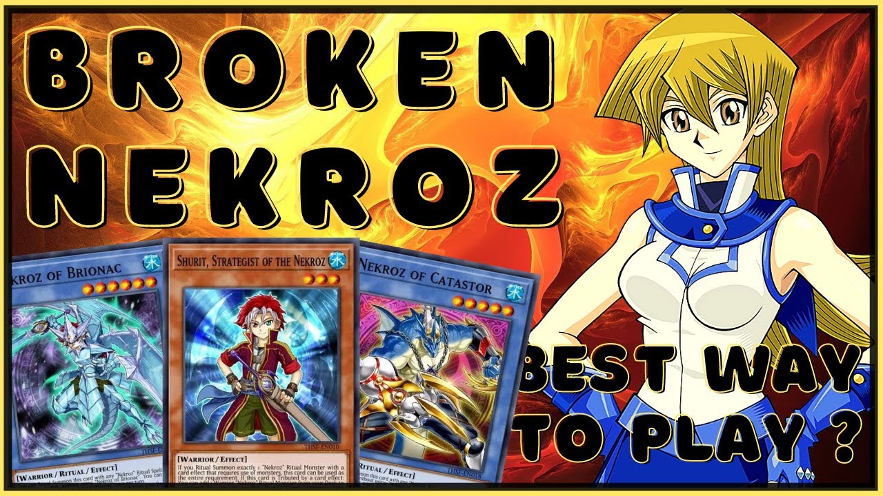 NEKROZ DECK DUEL LINKS NEKROZ BRIONAC DECK LIST