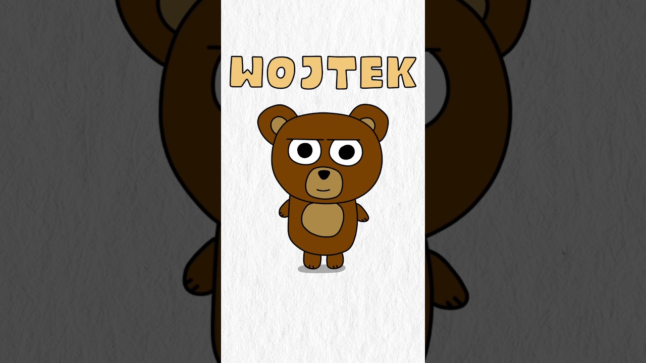 Miś Wojtek #animacja #animation #śmieszne #historia #history #ciekawostki #humor #shorts