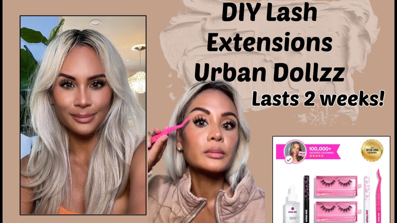 DIY EYELASH EXTENSIONS | URBAN DOLLZZ LASHES