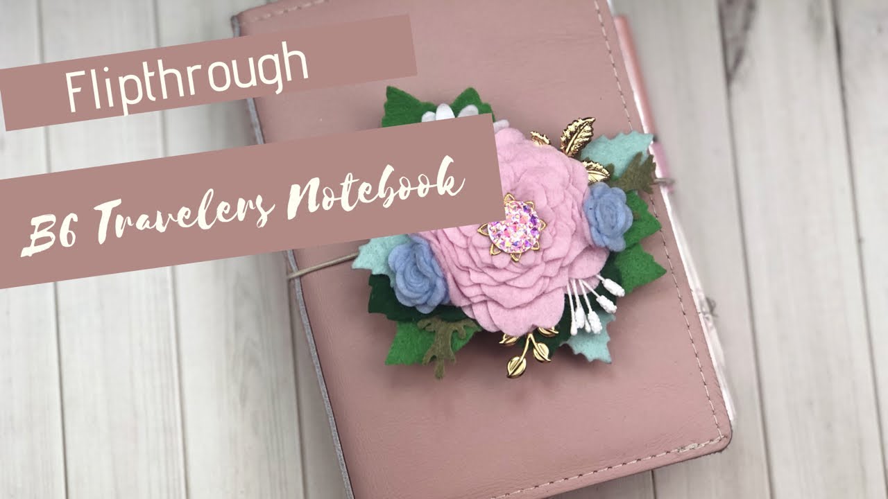 FLIPTHROUGH | B6 TRAVELERS NOTEBOOK