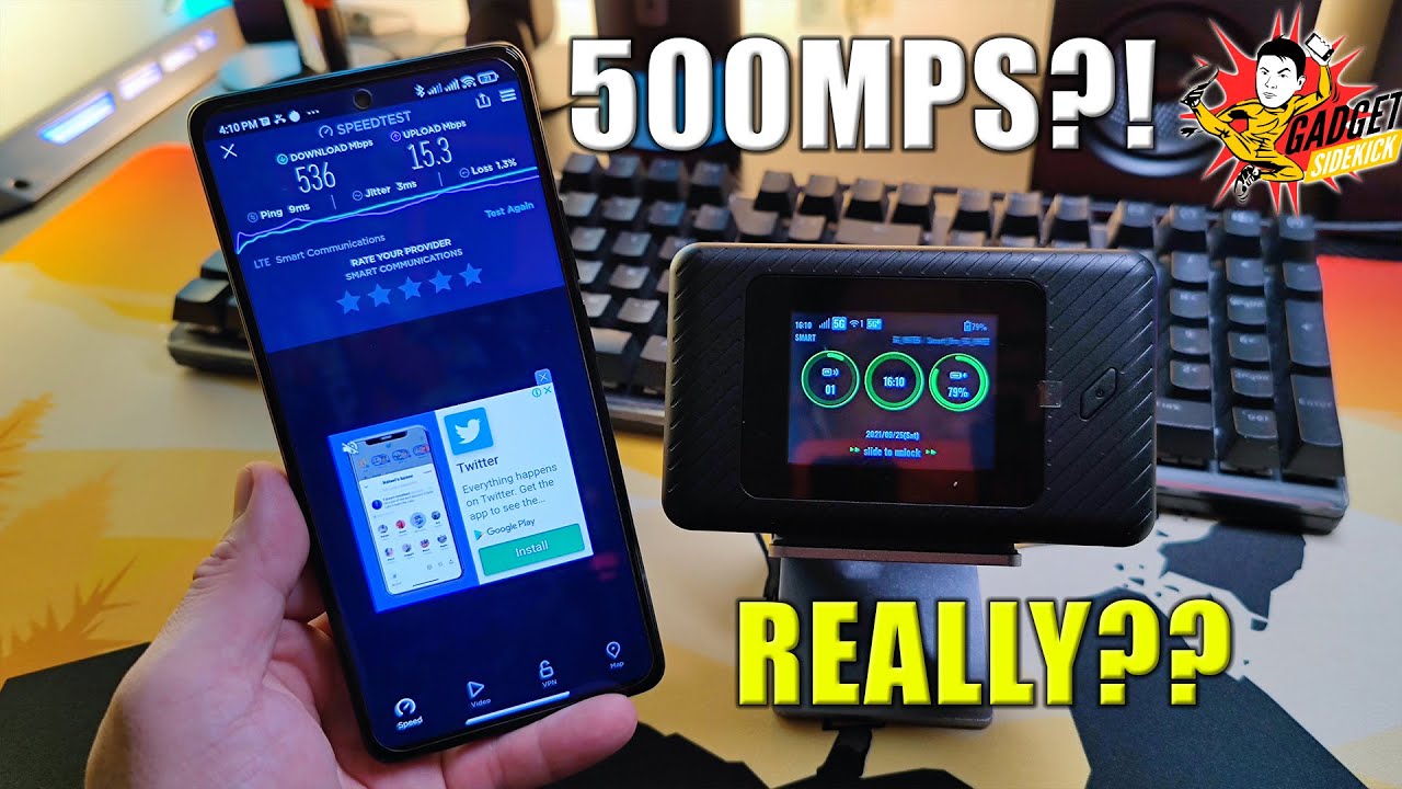 SMART ROCKET POCKET WIFI - IS THE 500MPS SPEED THE REAL DEAL?