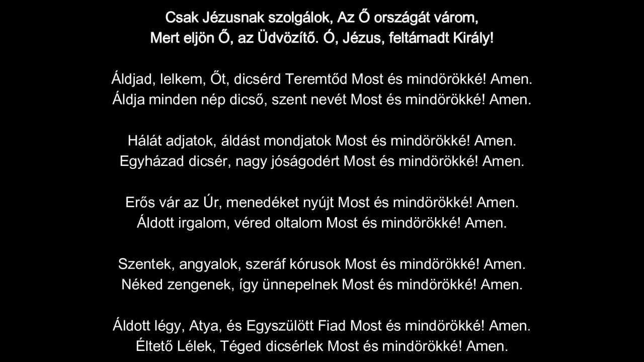 Csak Jézusnak szolgálok (Emotional AI Cover v2)