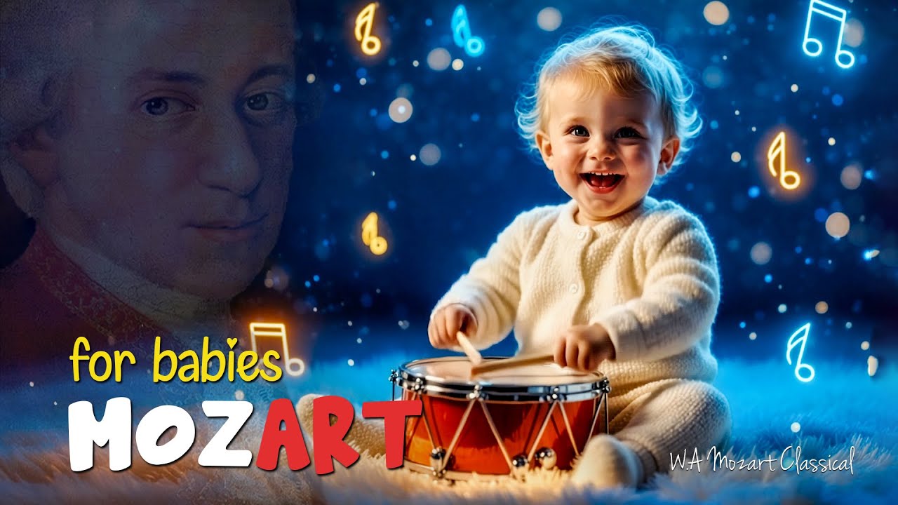 Mozart for Babies | Best of Classical Music for Better Memory & Cognitive Skills | 432 Hz