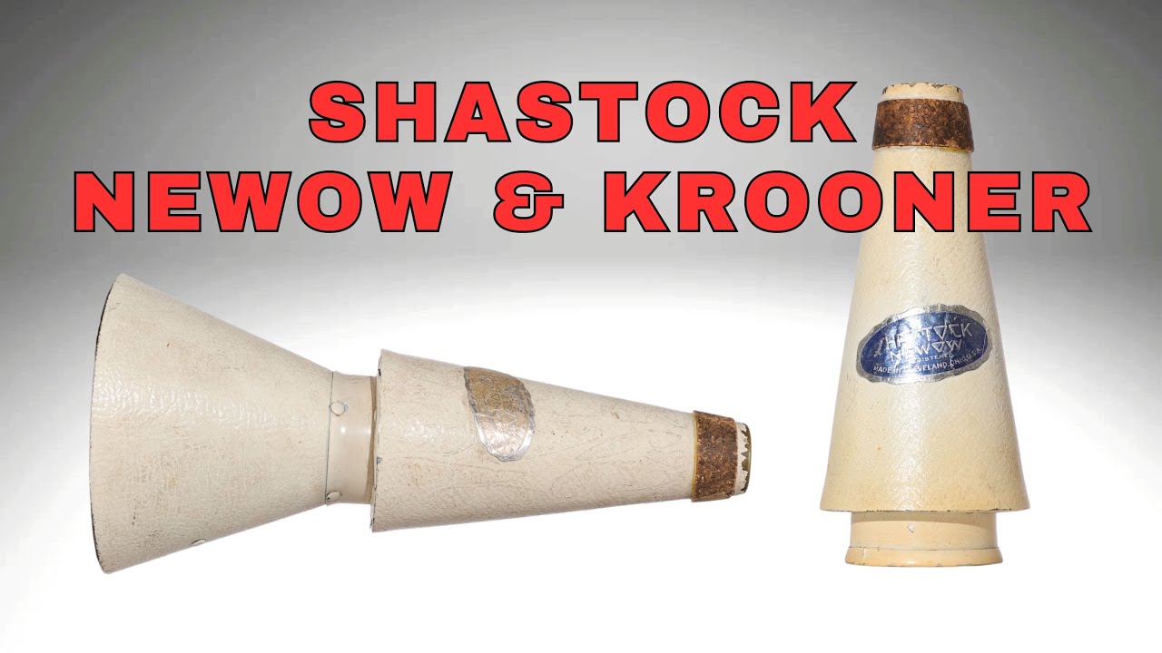 Rare Shastock Trumpet Mutes from the 1930's