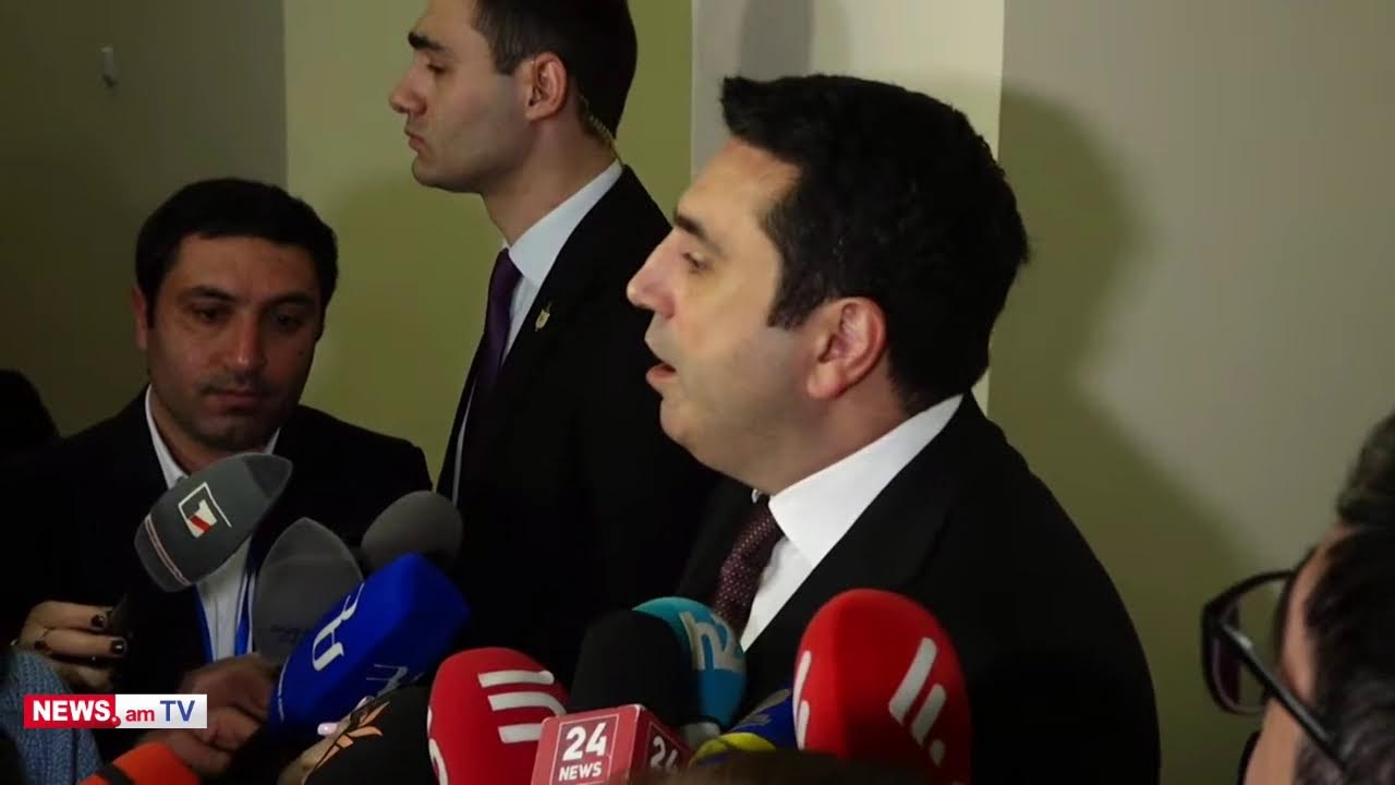ՈւՂԻՂ. Ալեն Սիմոնյանի ճեպազրույցը