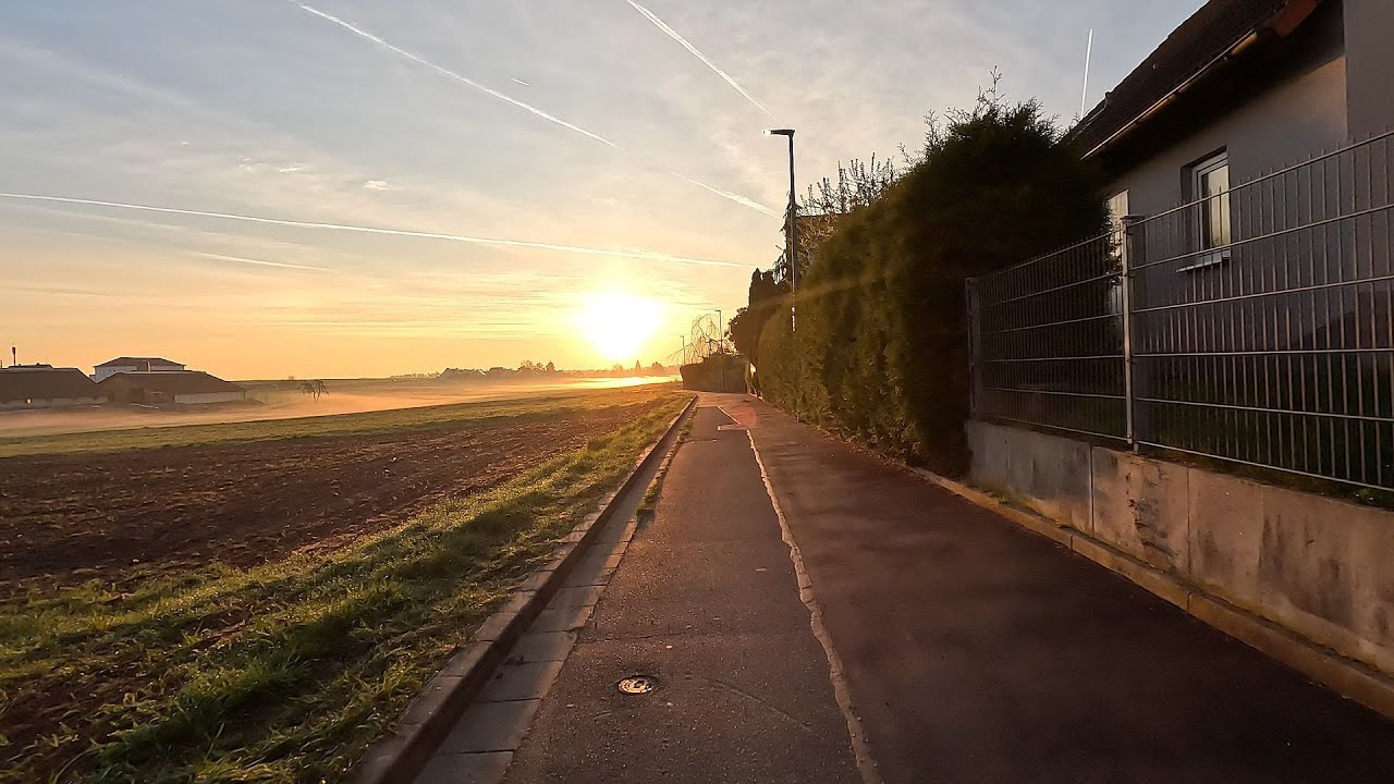 Impressionen - Morgens auf dem Weg zur Arbeit nach Nürnberg