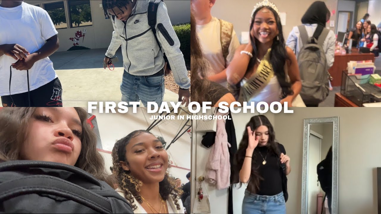 VLOG| FIRST DAY OF SCHOOL (Junior In Highschool) *GONE WRONG*