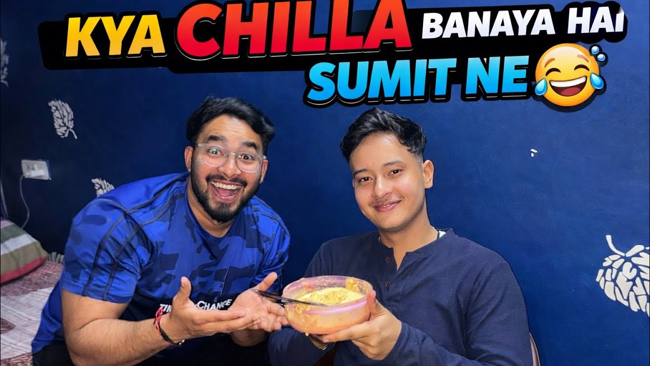 Kya chilla banaya hai Sumit ne 😂 | Vlog #60