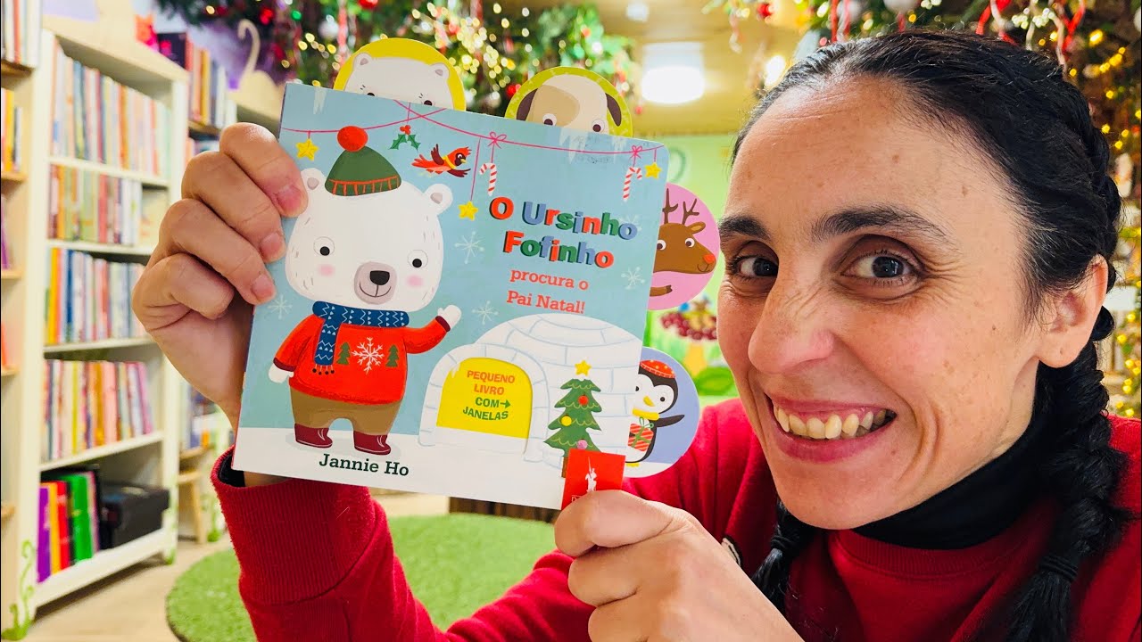 Bom dia Histórias Ursinho fofinho procura o pai natal