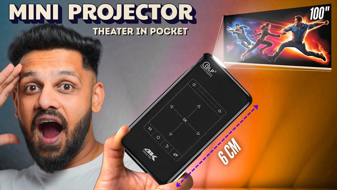 Best Mini Projector-TONZO Mini DLP Pocket Projector S2 Pro⚡️IE Tech