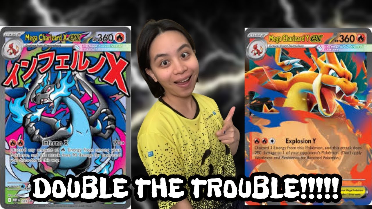 Mega Charizard Y From Ascended Heroes Is The Perfect Partner For Mega Charizard X