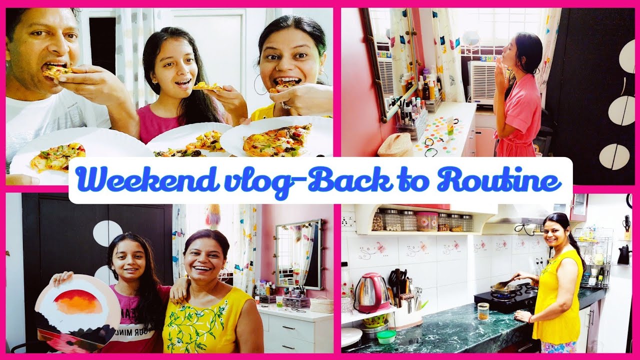 Weekend vlog-Back to ROUTINE! FULL DAY Productive Routine of Mom & Daughter @PratimasLIFENLiving