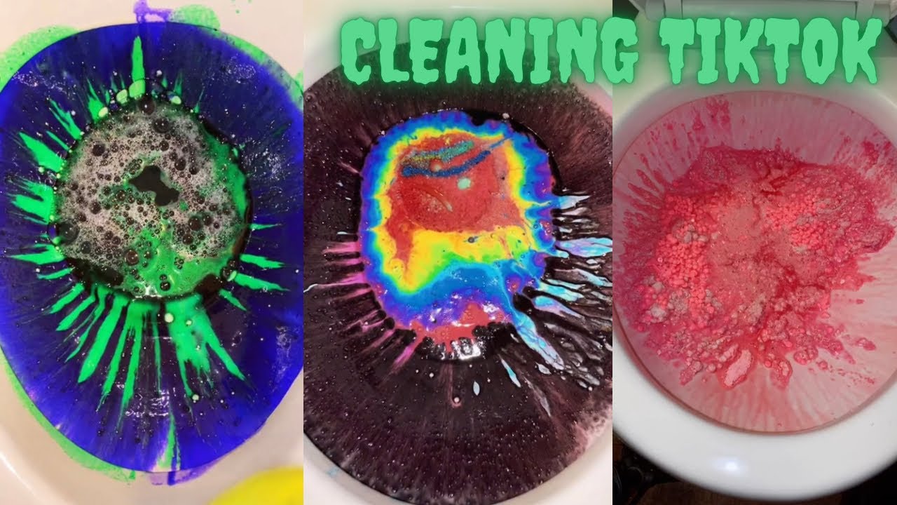 ASMR Cleaning Tiktok Compilation 🤢 #12