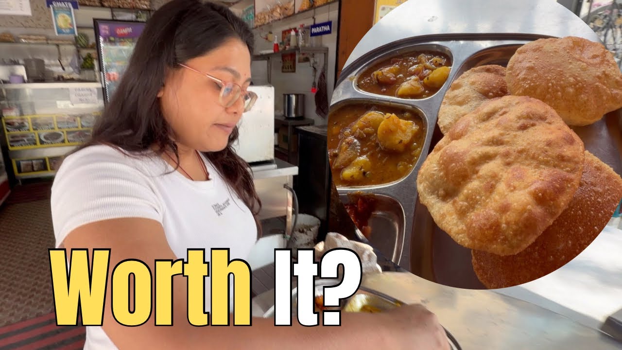 Found This Authentic Poori Sabji In Bangalore... Worth It or Not?