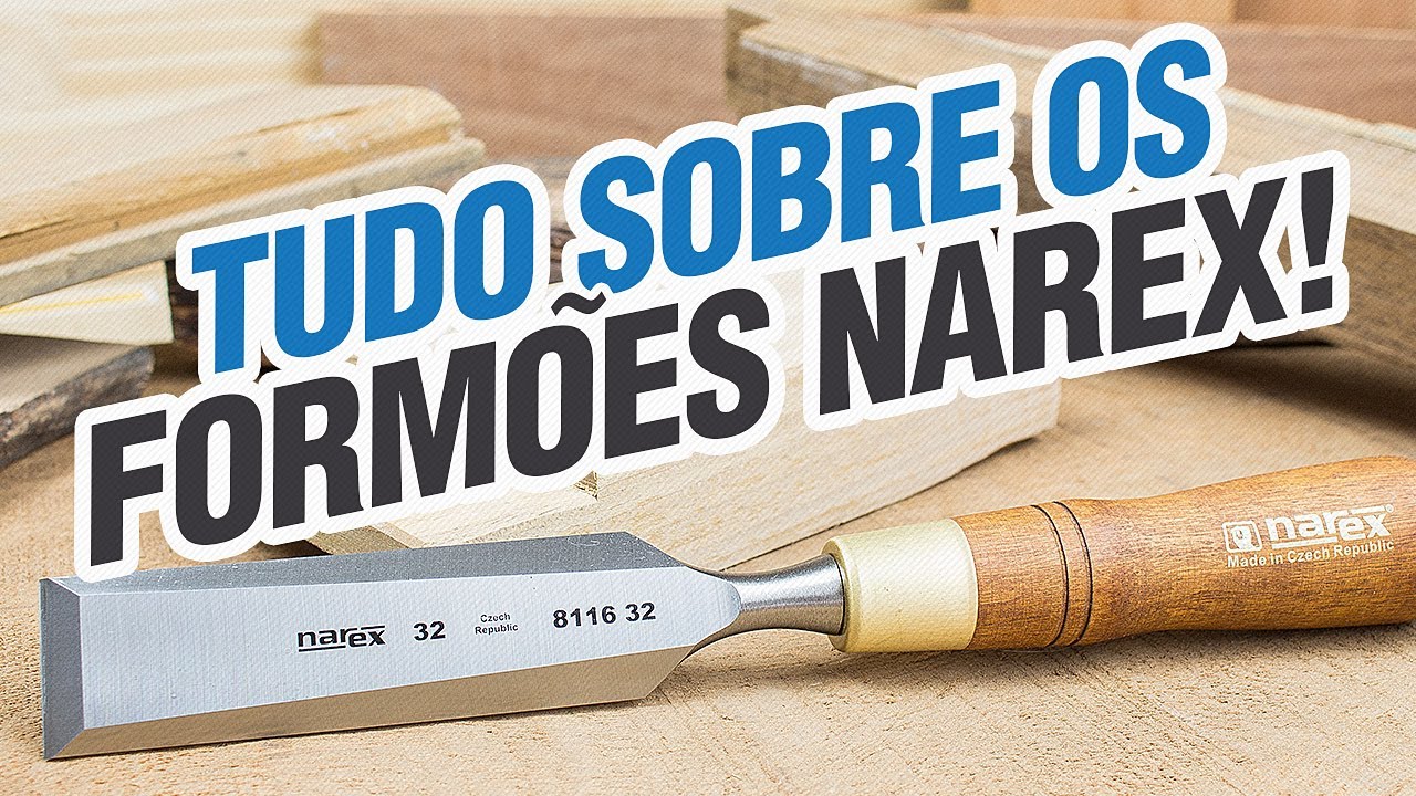Ferramenta formão e suas variedades - Modelos Narex