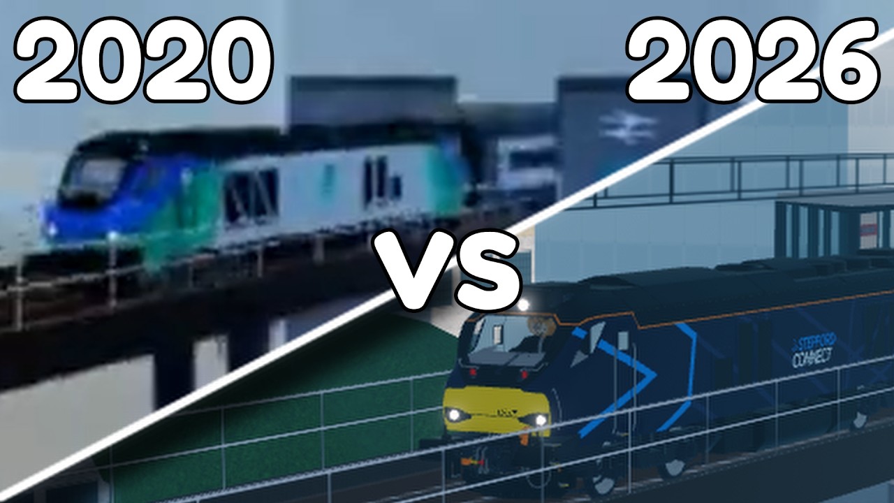 SCR 2020 vs 2026 - Stepford Victoria to Llyn