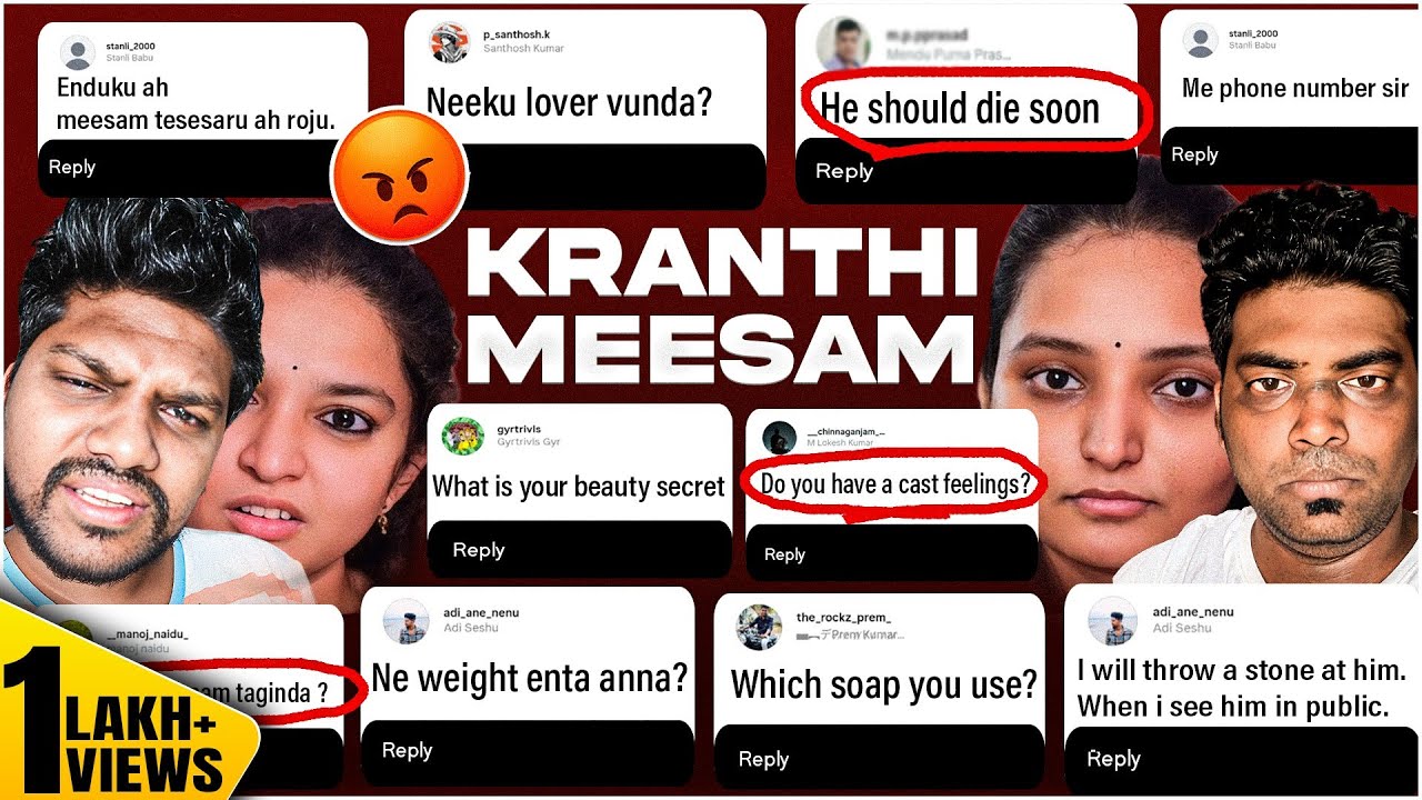 KRANTHI meesam Response To All Questions | Kranthi Vlogger