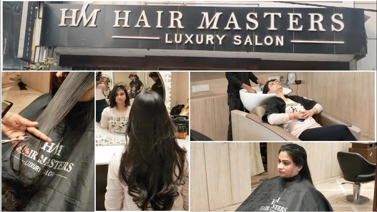 Hair Cut experience - Hair Master's Luxury salon #hair #transformation #salon