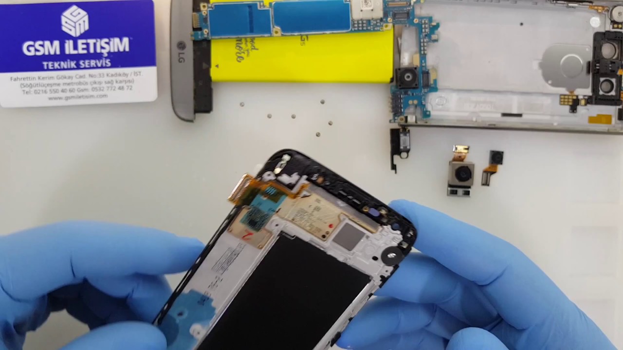 LG G5 Ekran Değişimi Sesli Anlatım