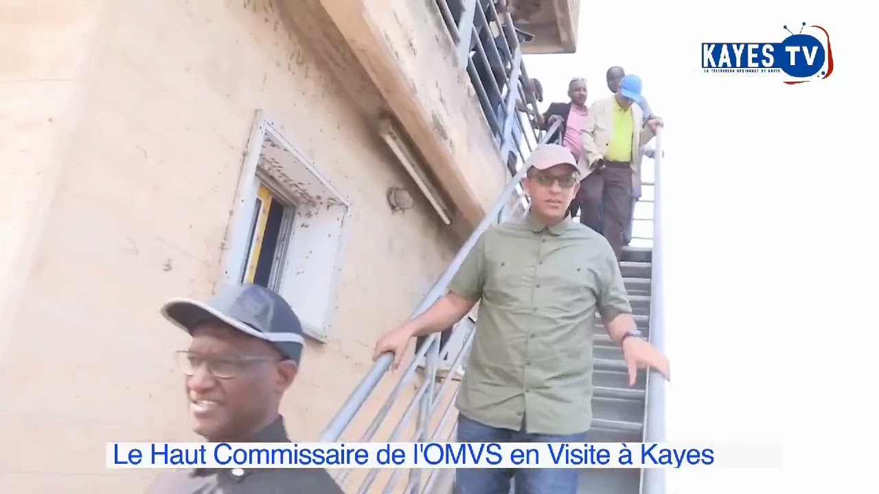 Le Haut Commissaire de l’OMVS, Mohamed Abdel Vetah , visite les installations hydroélectriques