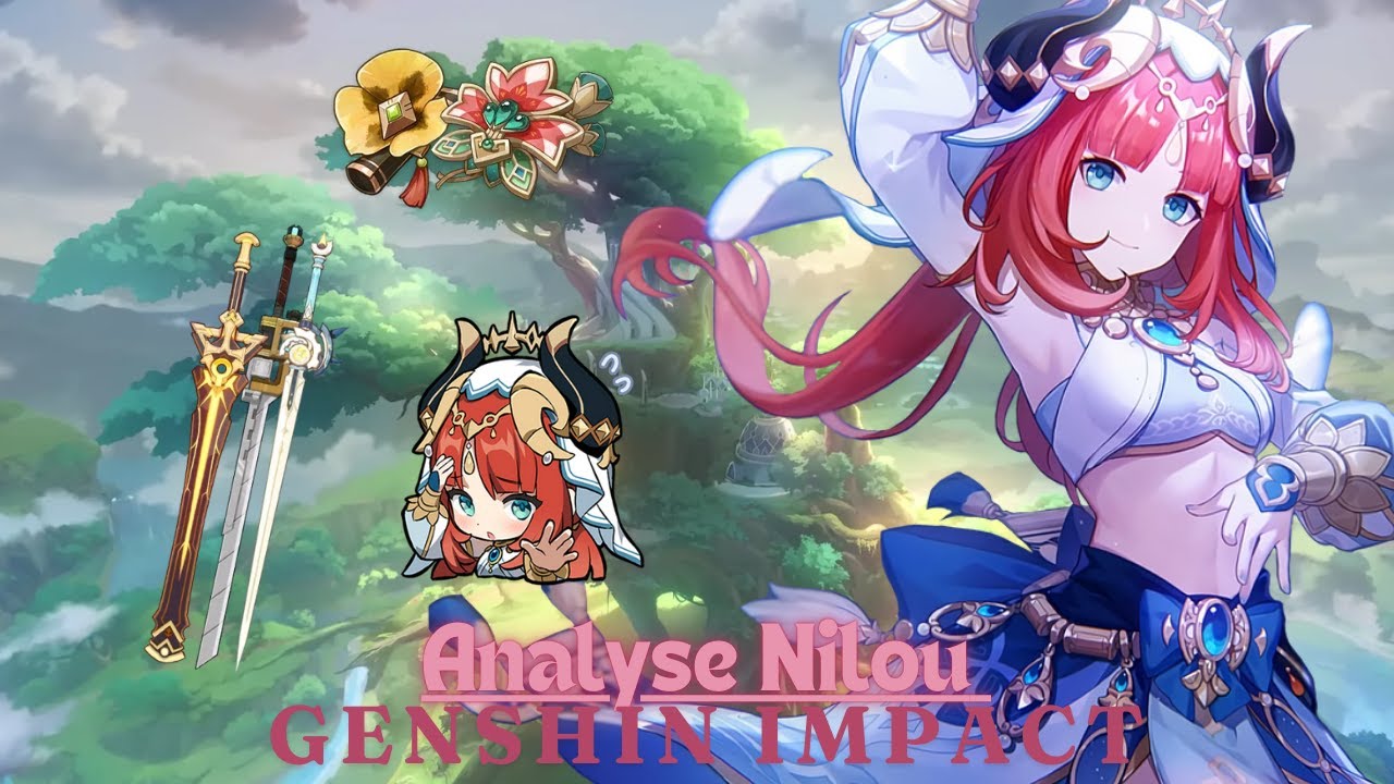 NILOU, LA 5★ EXPLOSIVE ! Guide, Artéfacts,etc... ➤Genshin Impact