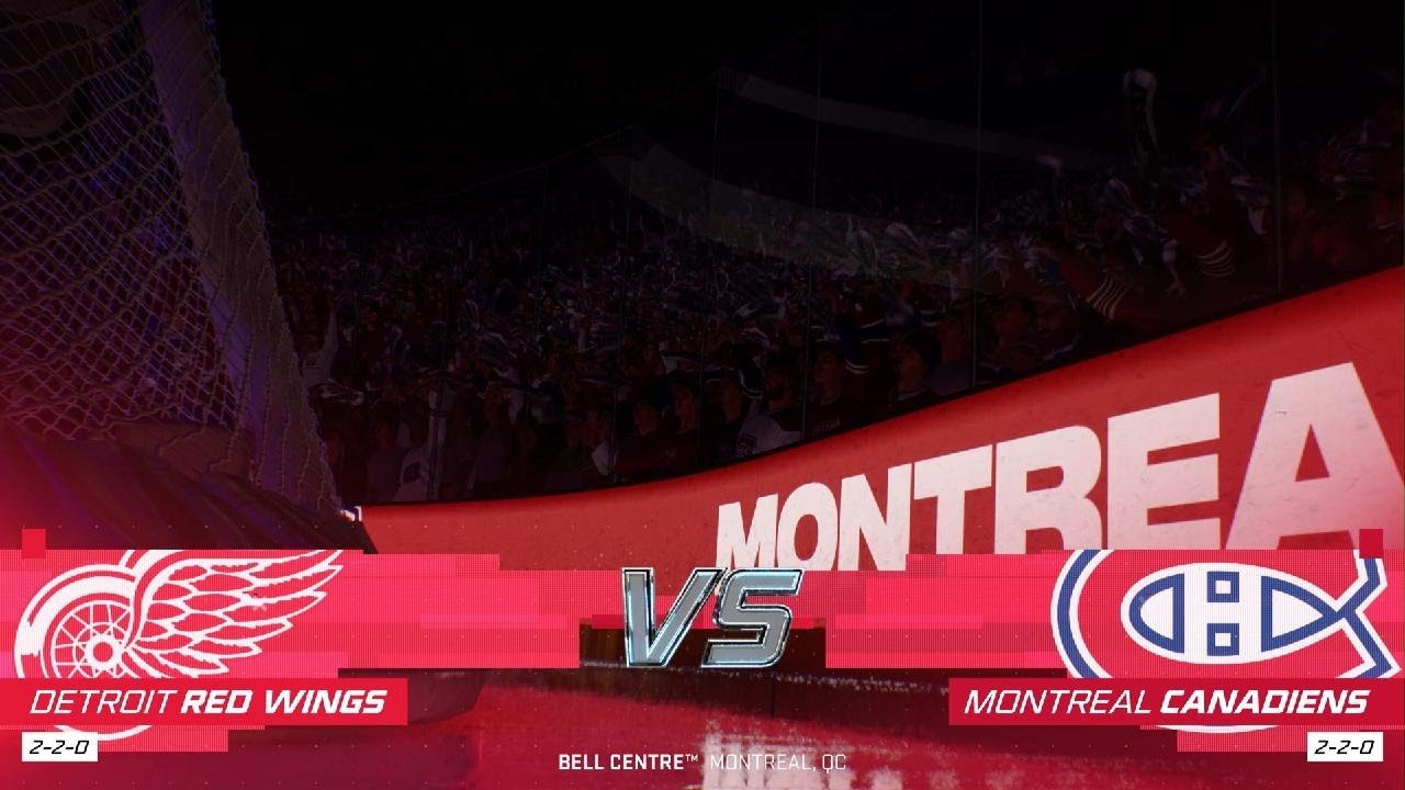 NHL 26 - Red Wings at Canadiens (Eastern Conference rd 1 game 5) - PS5 gameplay