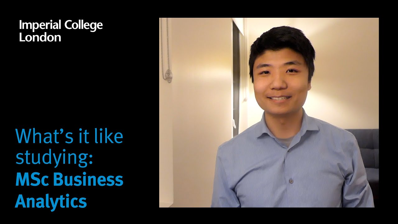 Studying a Master's in Business Analytics at Imperial College Business School