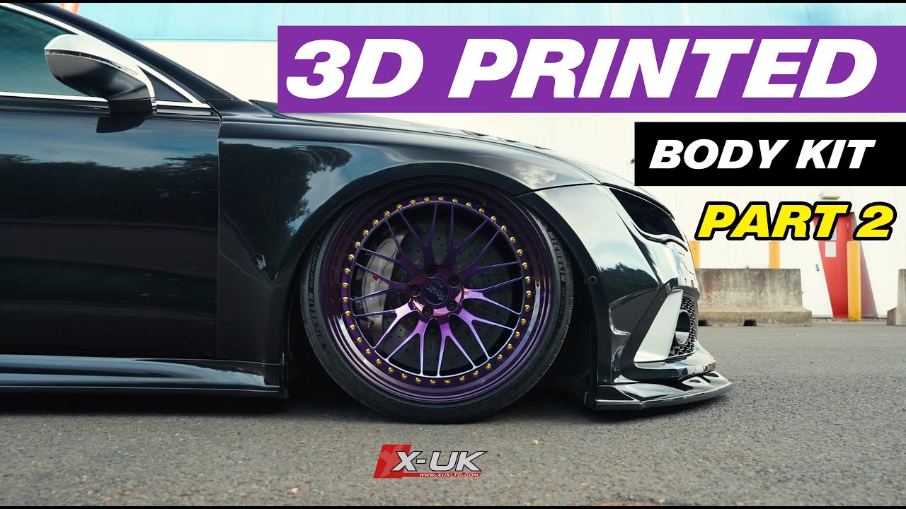 3d-printed Wide Body Kit For Audi S7 C7 Model - See The Transformation! : PART 2