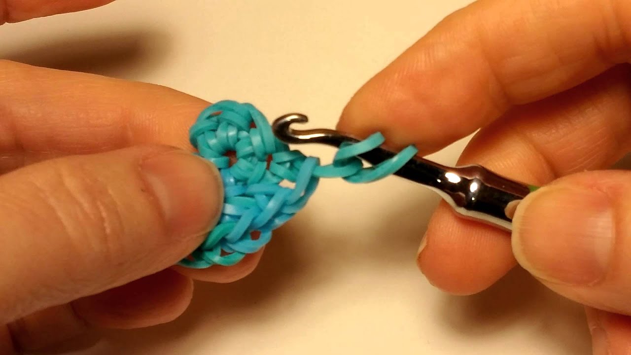 Valentines Heart Charm Rainbow Loom hook only by Cheryl Mayberry