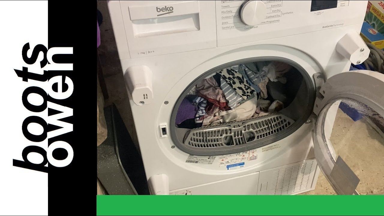 Beko heat pump tumble dryer: initial testing
