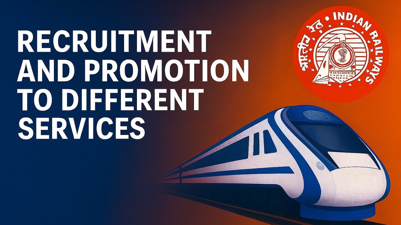 Recruitment & Promotion in Indian Railways Explained | Group A, B, C Services | Railway Study Hub