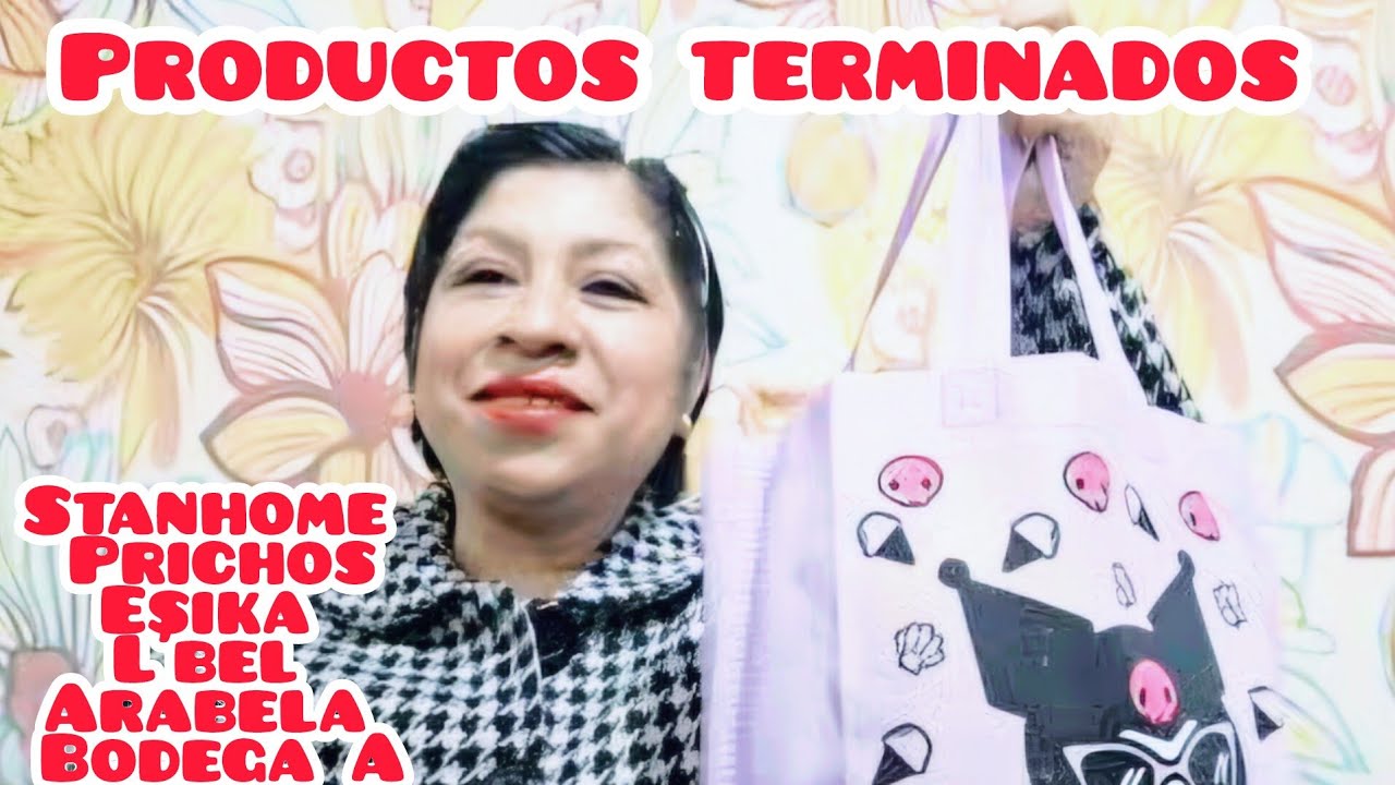 Productos terminados de catalogo Prichos y del supermercado 