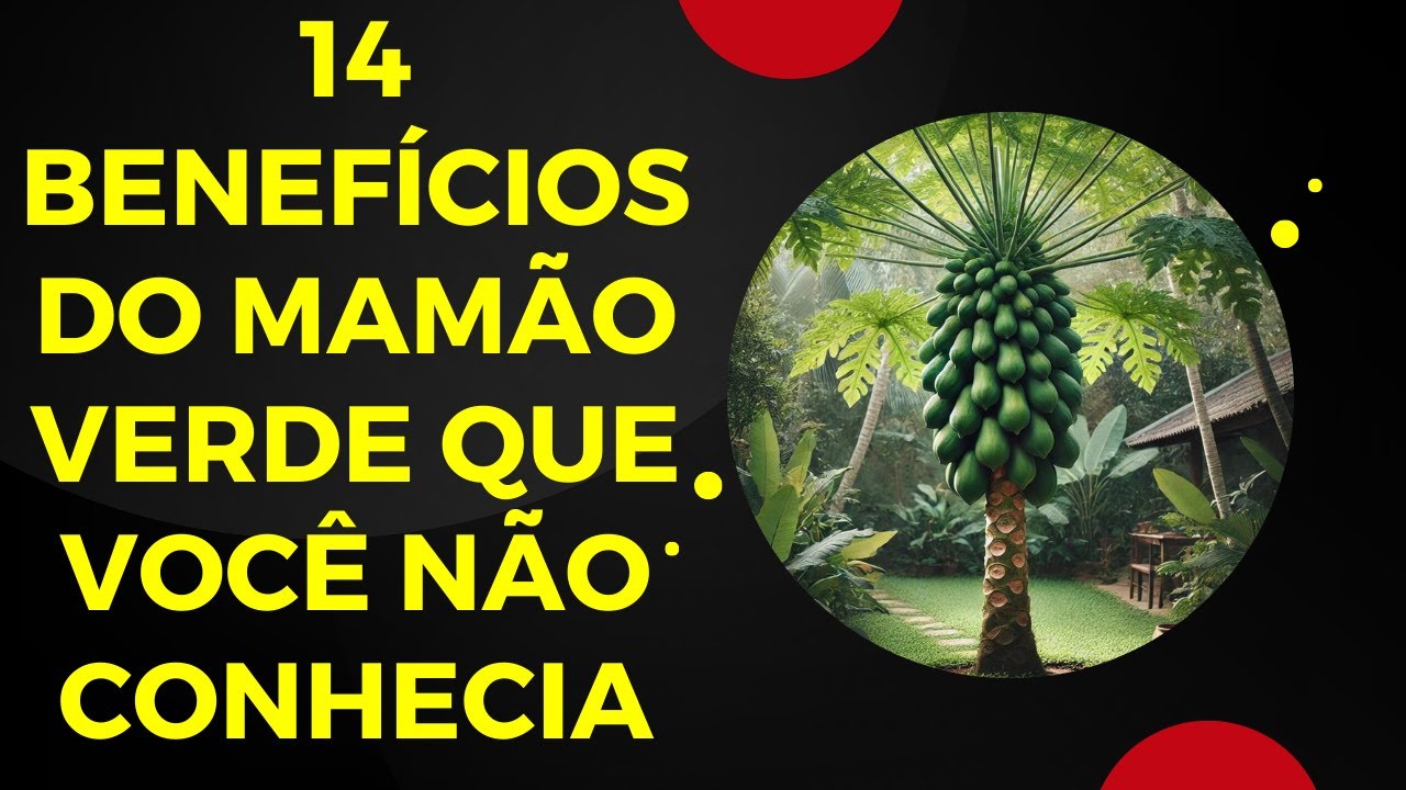 14 benefícios do mamão verde que você não conhecia