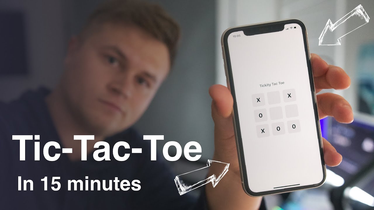 How to Program Tic-Tac-Toe in 15 minutes. (SwiftUI | Xcode)