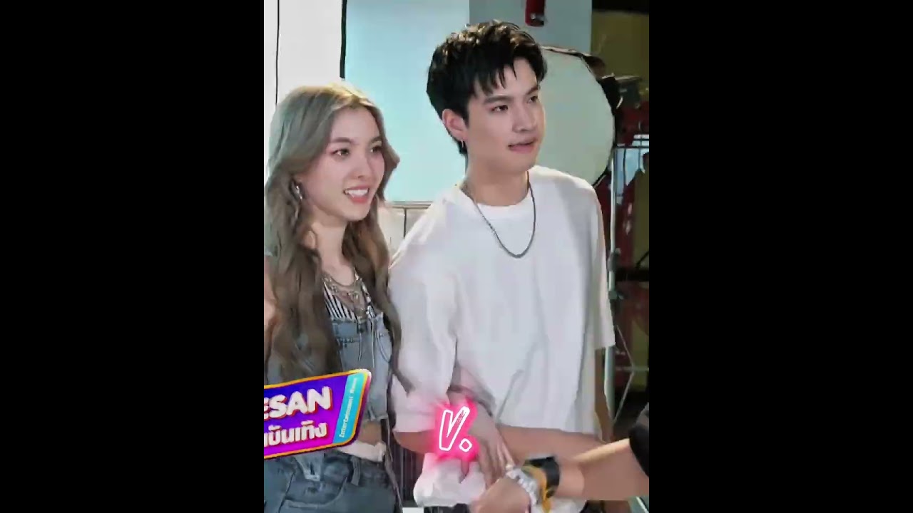 when jealousy is real on and off cam #หลิงออม #LingOrm #เพียงเธอ #OnlyYouTheSeries
