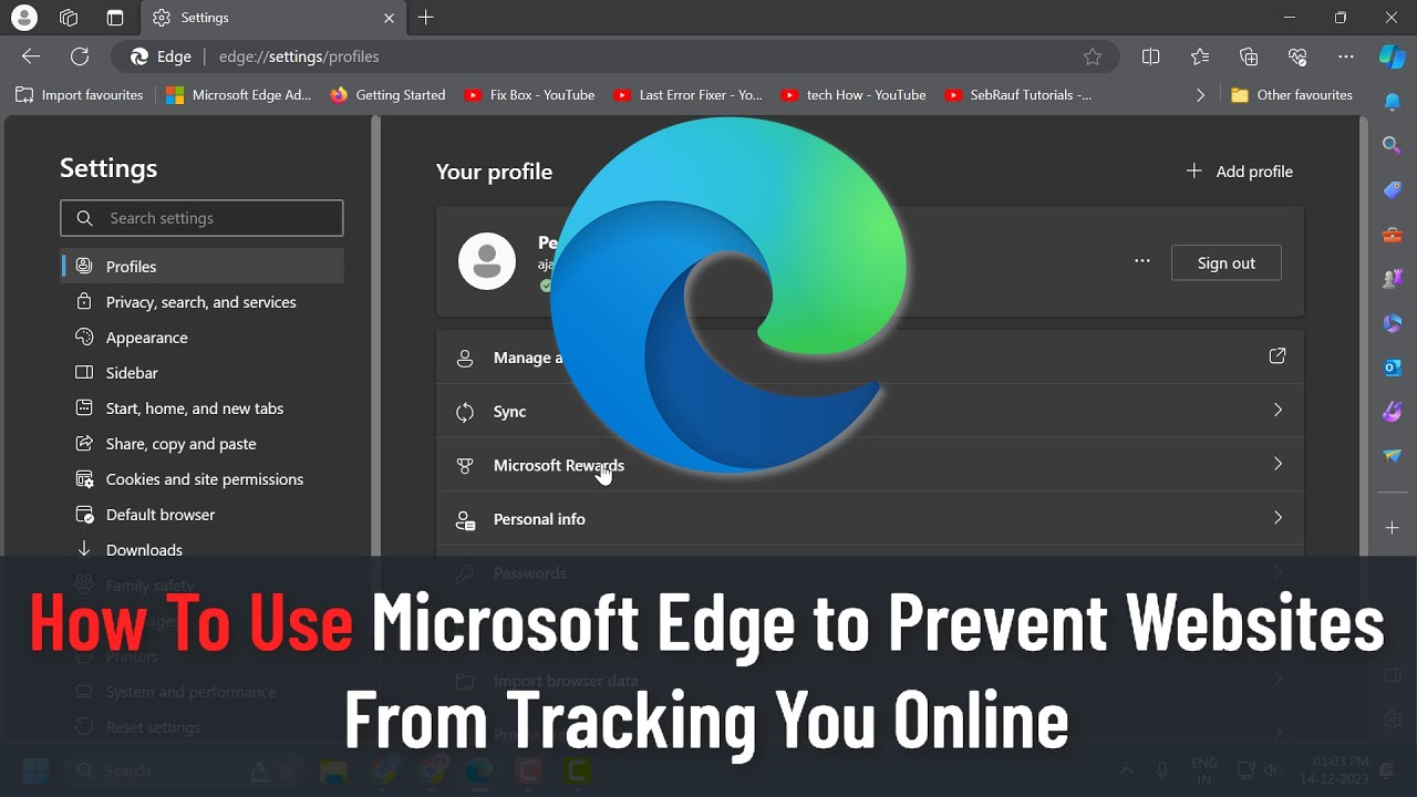 How To Use Microsoft Edge to Prevent Websites From Tracking You Online (Guide