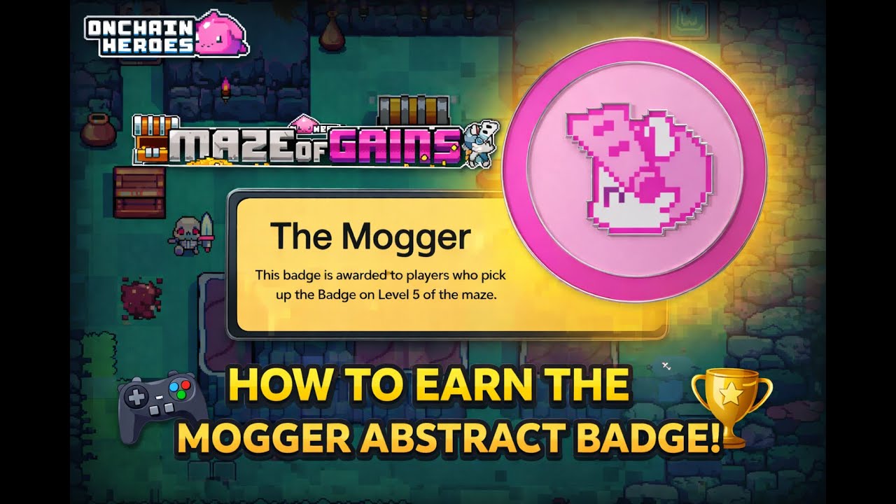 Maze of Gains Gameplay 🎮 How to Earn the Mogger Abstract Badge 🏆