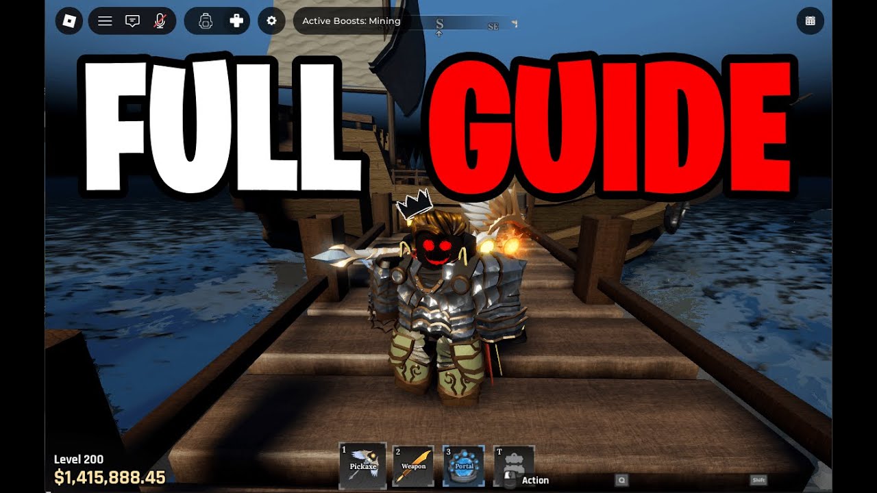 NEW MAZE UPDATE FULL GUIDE In The Forge Roblox