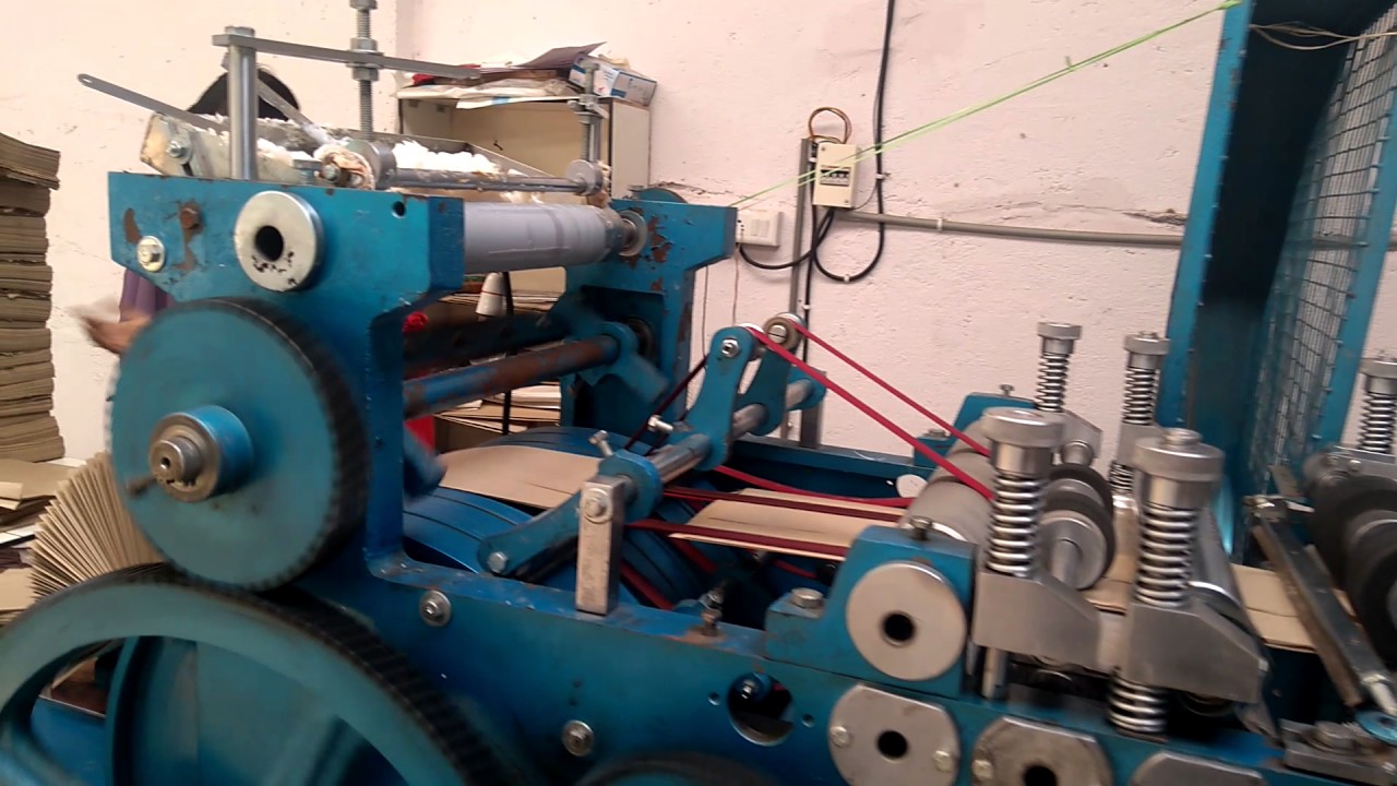 PAPER BAG MAKING MACHINE