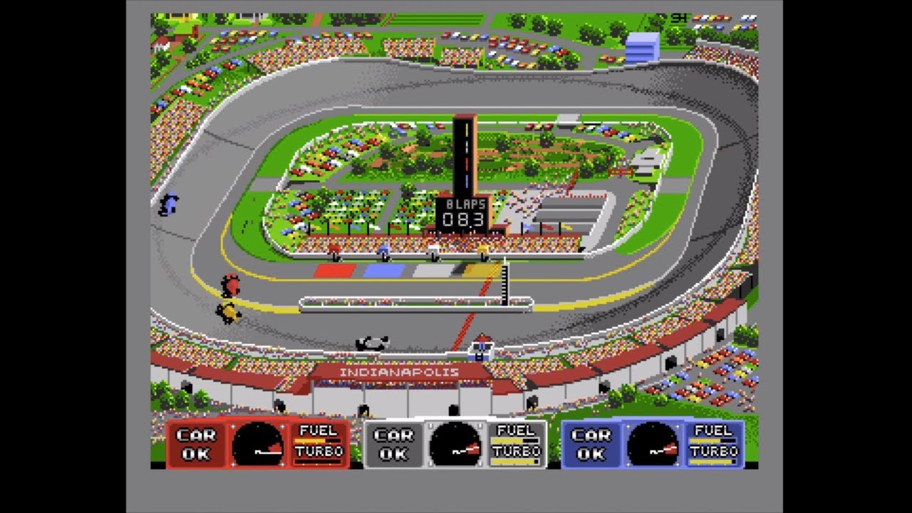 Danny Sullivan's Indy Heat Longplay (Amiga Version)