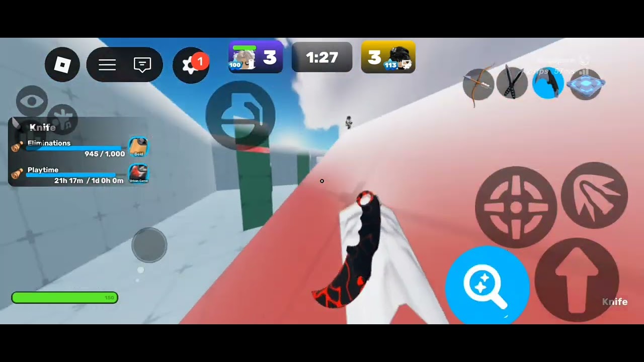more clips of me with my new skin(Karambit)