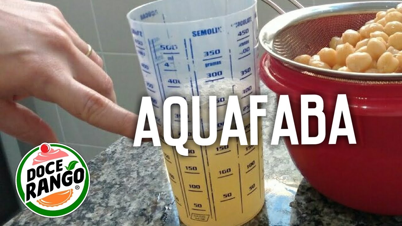 Aquafaba - Canal Doce Rango