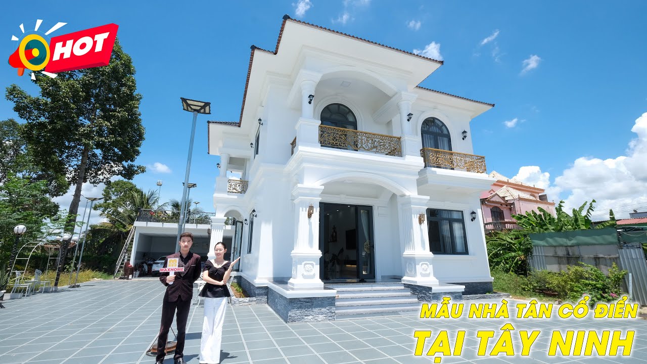 Chiêm Ngưỡng Biệt Thự Tân Cổ Điển Đẳng Cấp Tại Tây Ninh